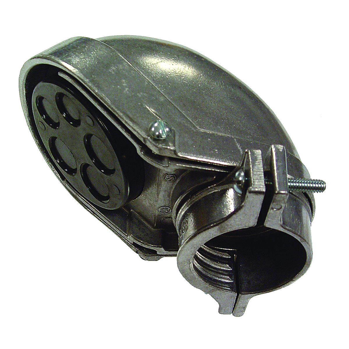Product image for Raco 2406 1-1/2" Service Entrance Head, Clamp Type for Rigid/IMC or EMT - Aluminum