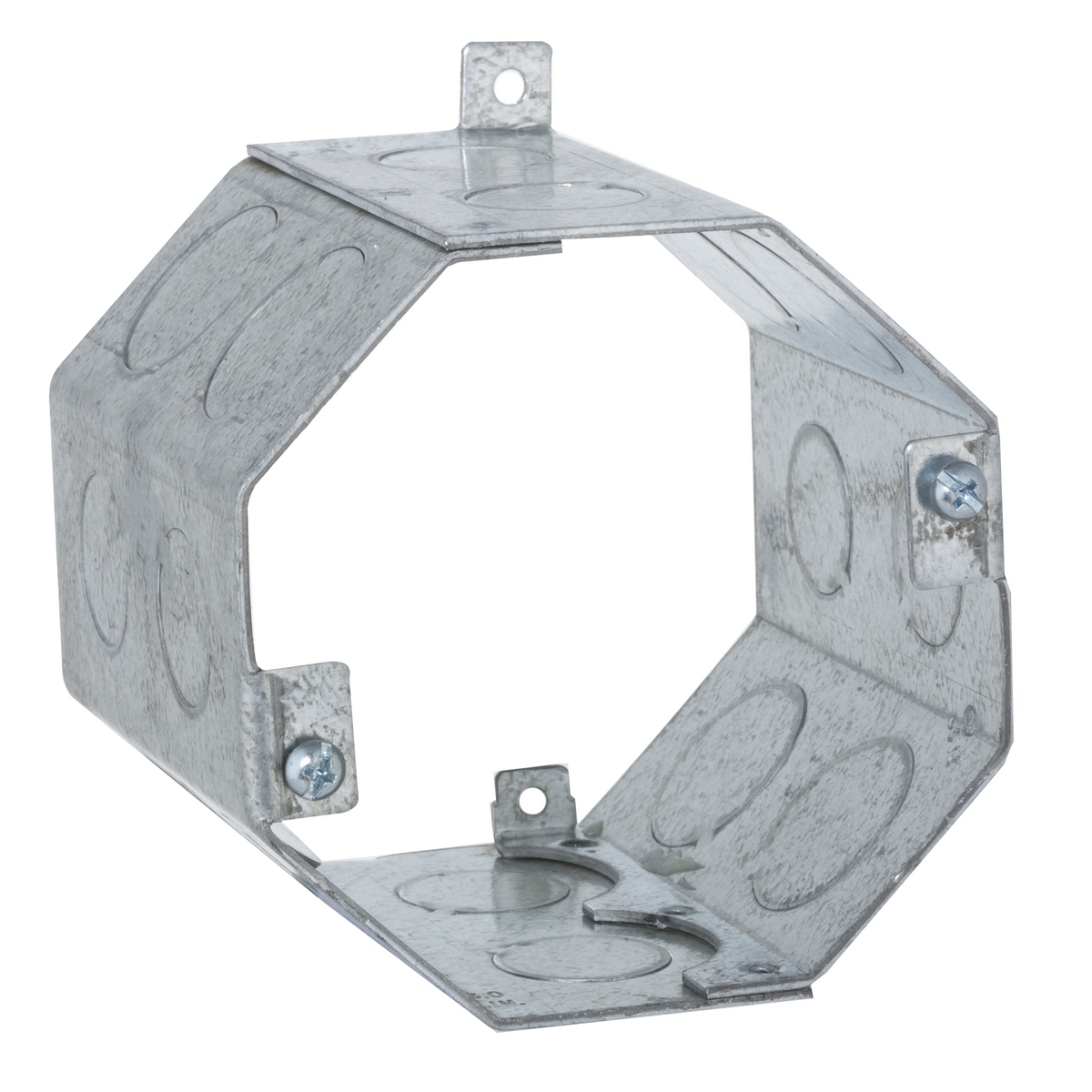 Product image for Raco 273 4 x 3-1/2 Inch 43 In. Steel Octagon Concrete Box