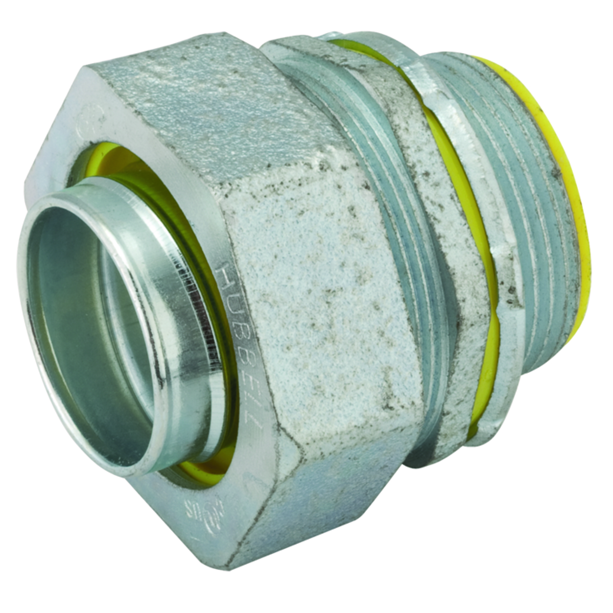 Product image for Raco 3515RAC 1-1/4" Straight Liquidtight Connector, Insulated, Malleable Iron