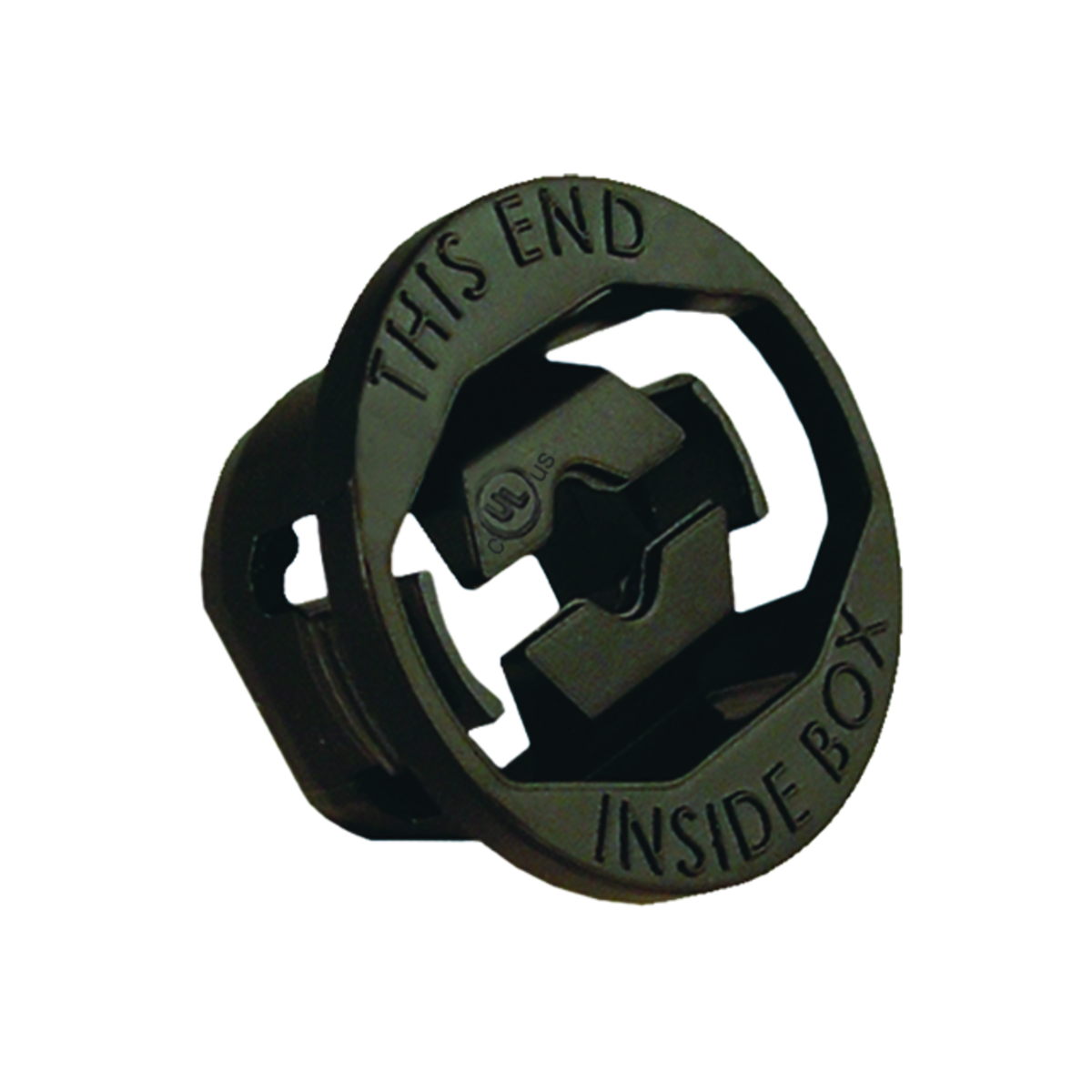 THE INSIDER Nonmetallic Sheathed Cable Connector, Thermoplastic, 1/2In. Trade Size