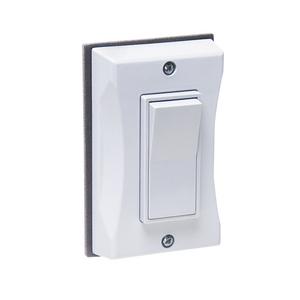 1-Gang Weatherproof Cover, Vertical, Decorator, White, Shrink
