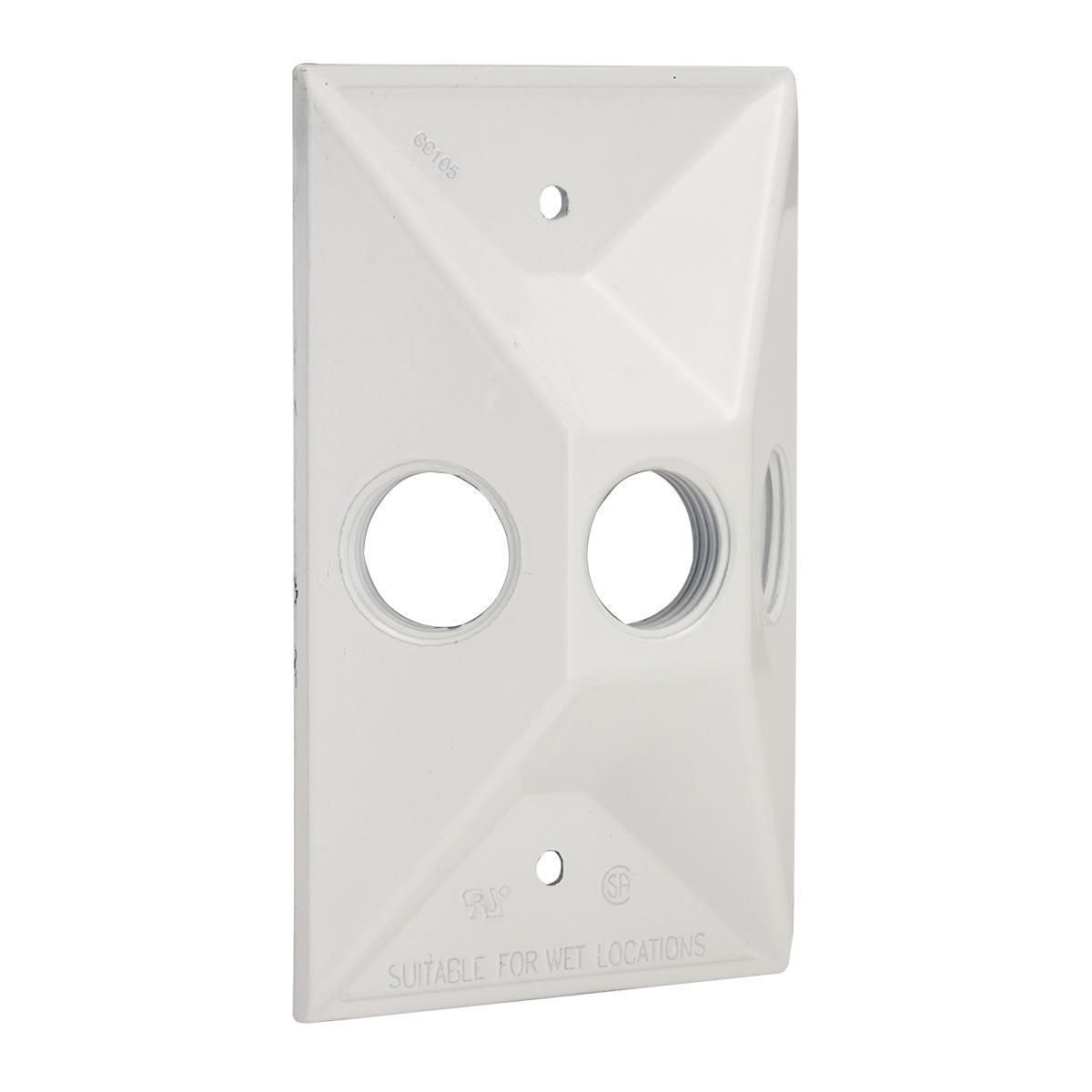 BELL 5189-1 COVER, RT CLUSTER-3 WHITE