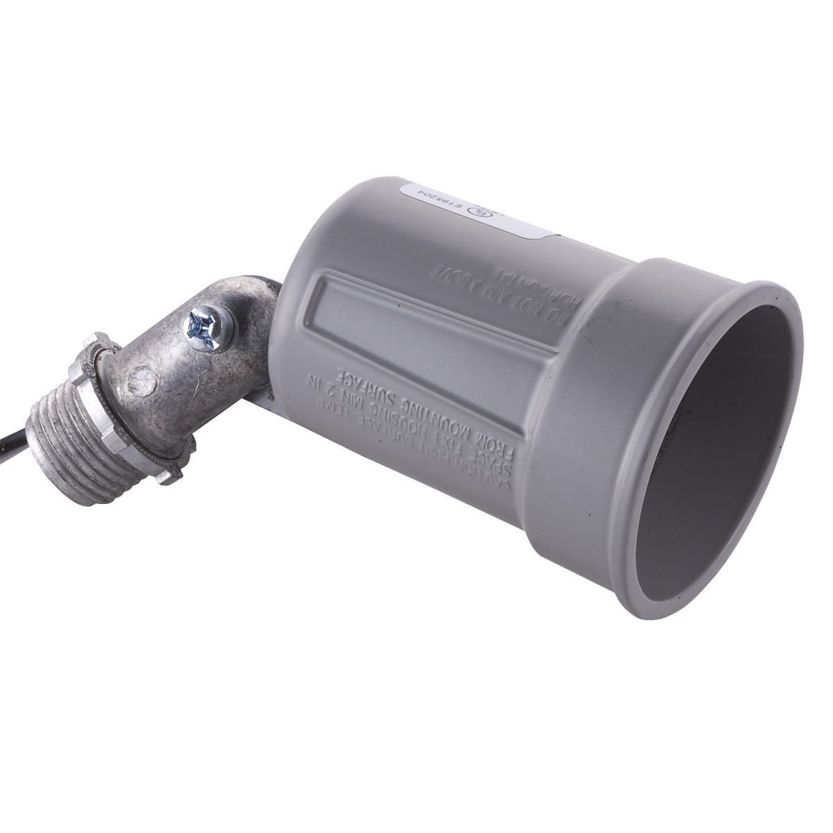 Traditional Gray Lampholder, 75-150 Watt Par 38 Lamps