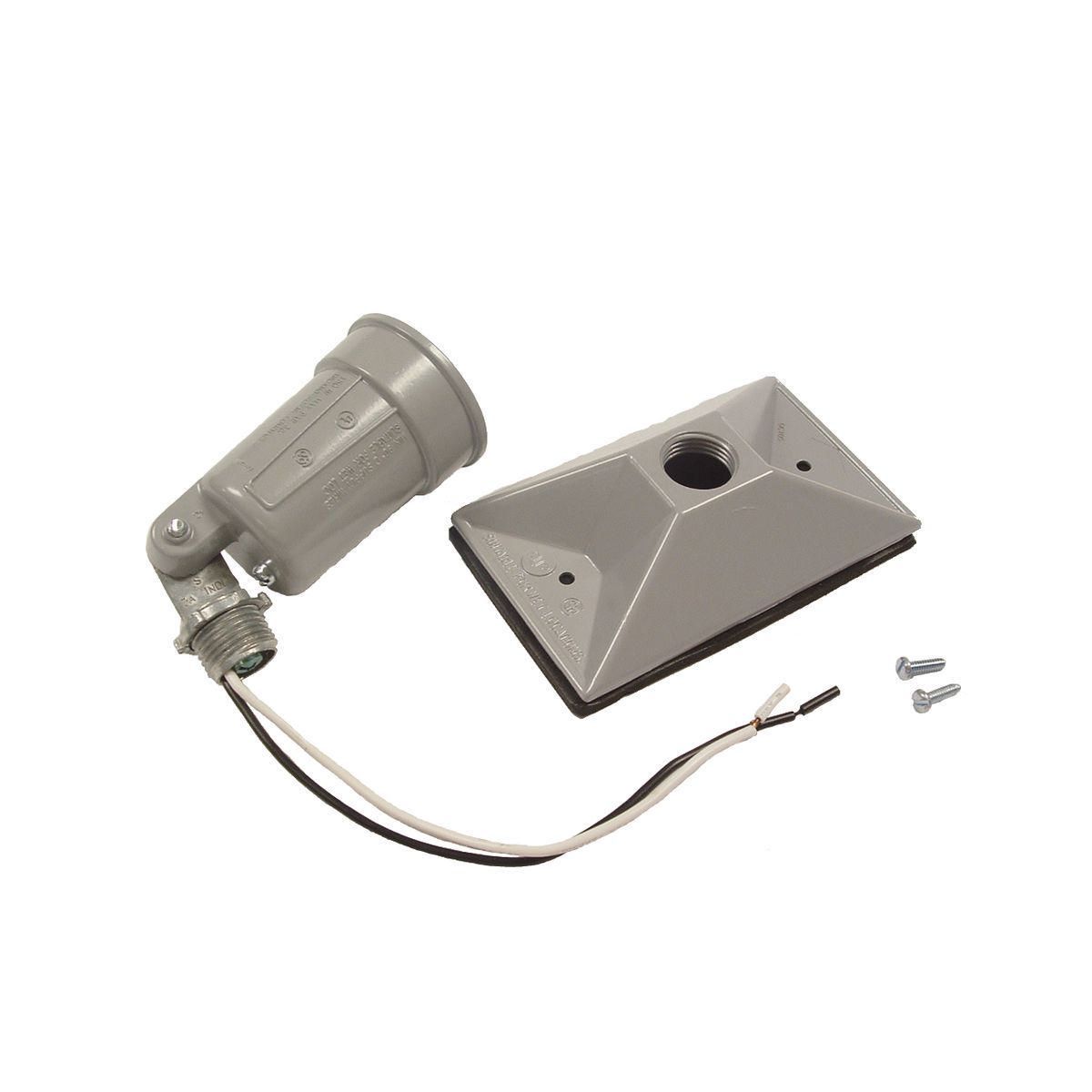 One Gang Cover Combinations for 75-150 Watt Par 38 Lamps, (1)Lampholder / (1) Cover