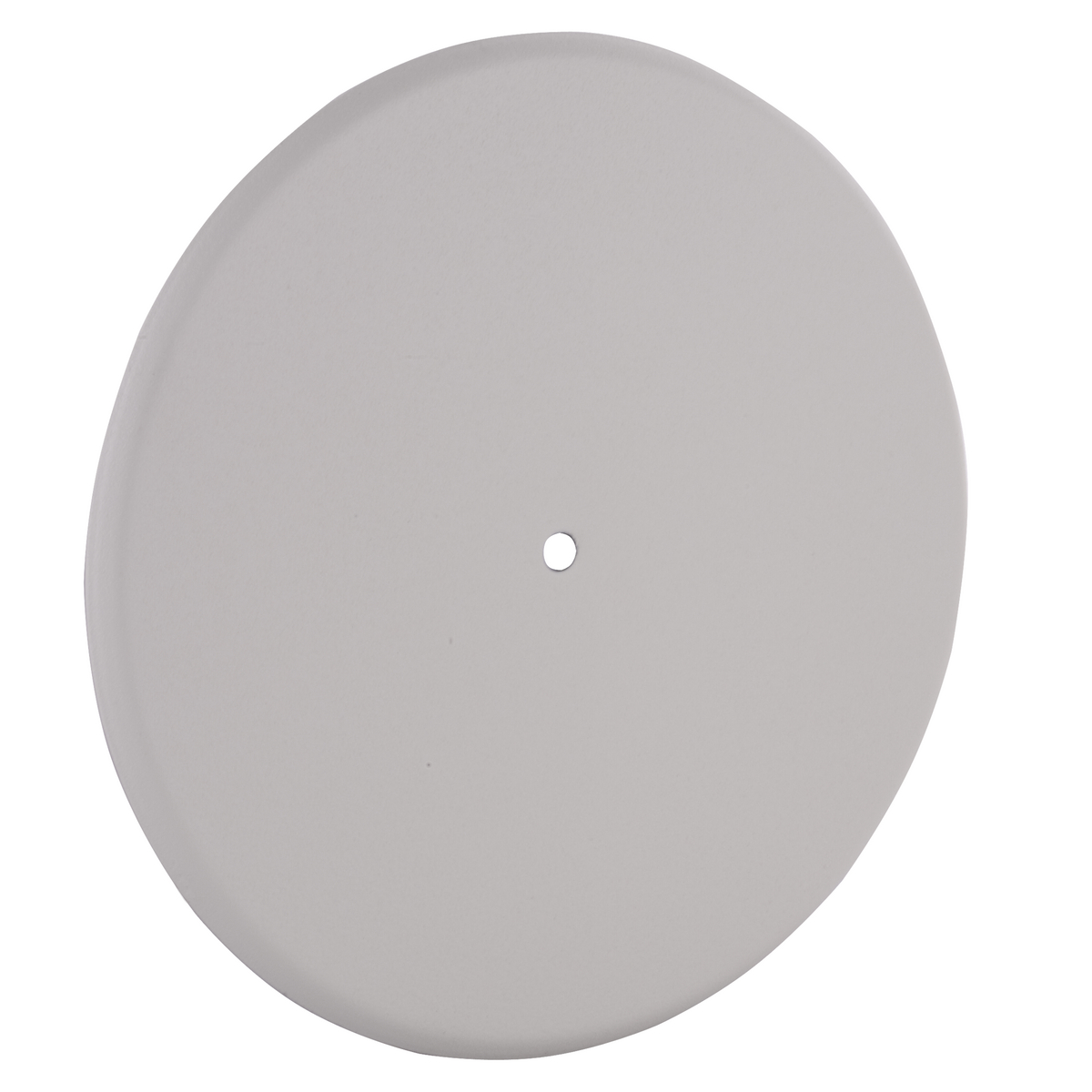 Product image for Bell 5652-1 5 in. Round Closure Plate, Blank, Universal Mount Strap, Off-White