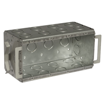 Block-Loc Masonry Boxes, 4 Gang, Welded, 3-1/2