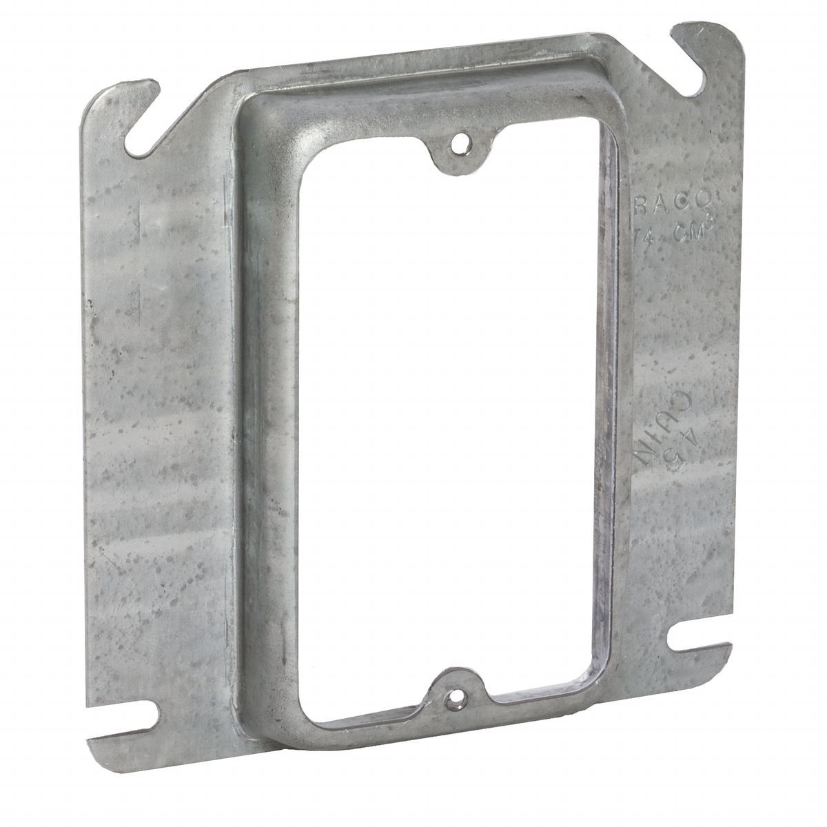 RACO 768 4" SQUARE 5/8D 1G SWITCH RING