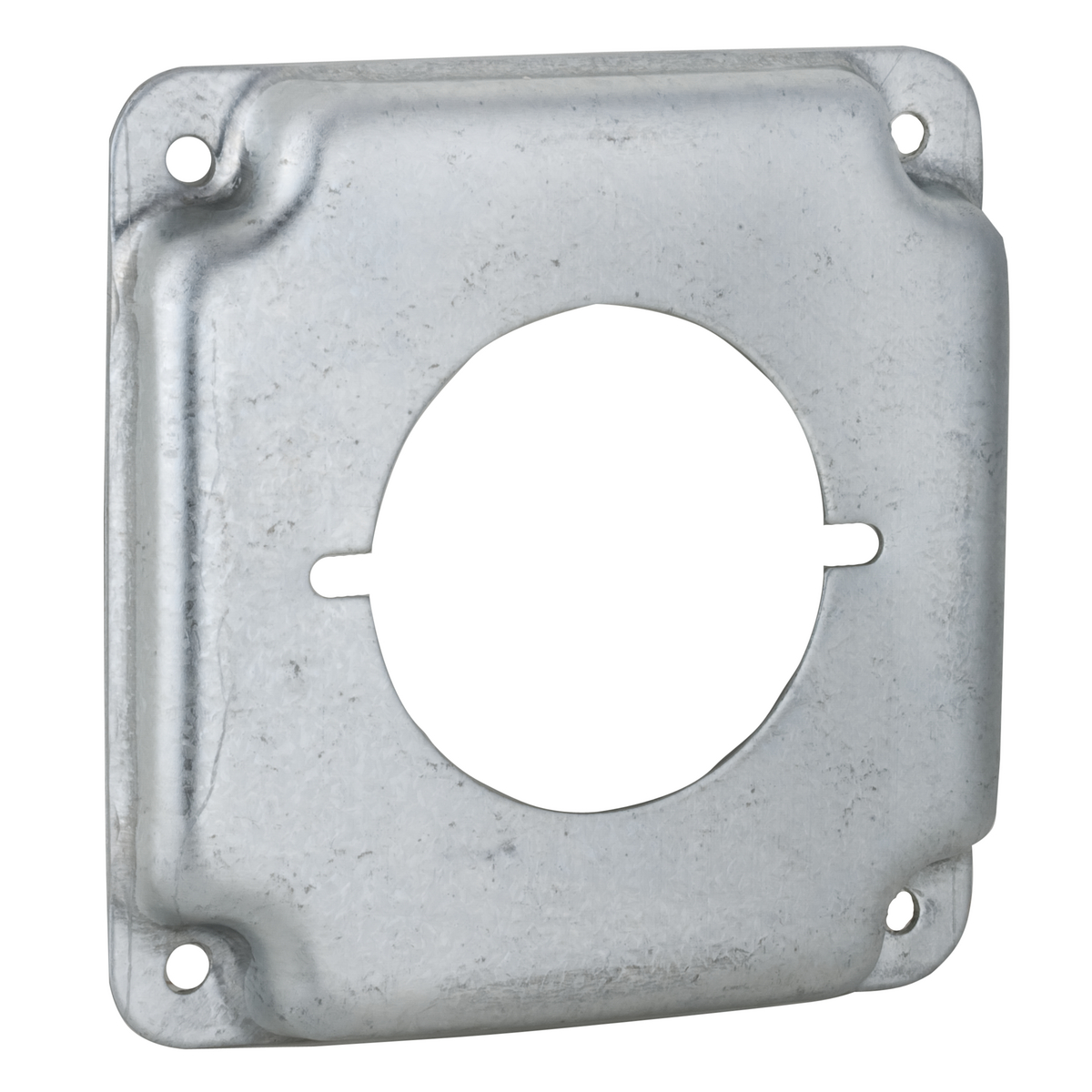 Hubbell-Raco 902C 1 Duplex Receptacle 4-Inch Square Exposed Work Cover 