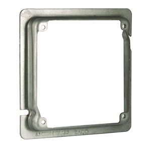 4-11/16 in. Square Cover, 5/8 in. Raised, for Life Safety Appliances and Emergency Signs