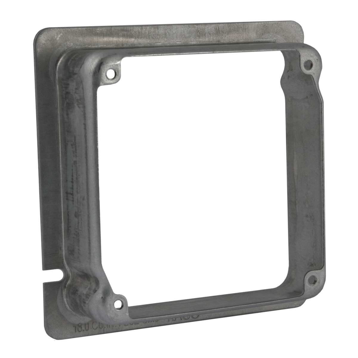 Product image for Raco 859 4-11/16" Square Cover, 1-1/4" Raised, for Life Safety Appliances and Emergency Signs