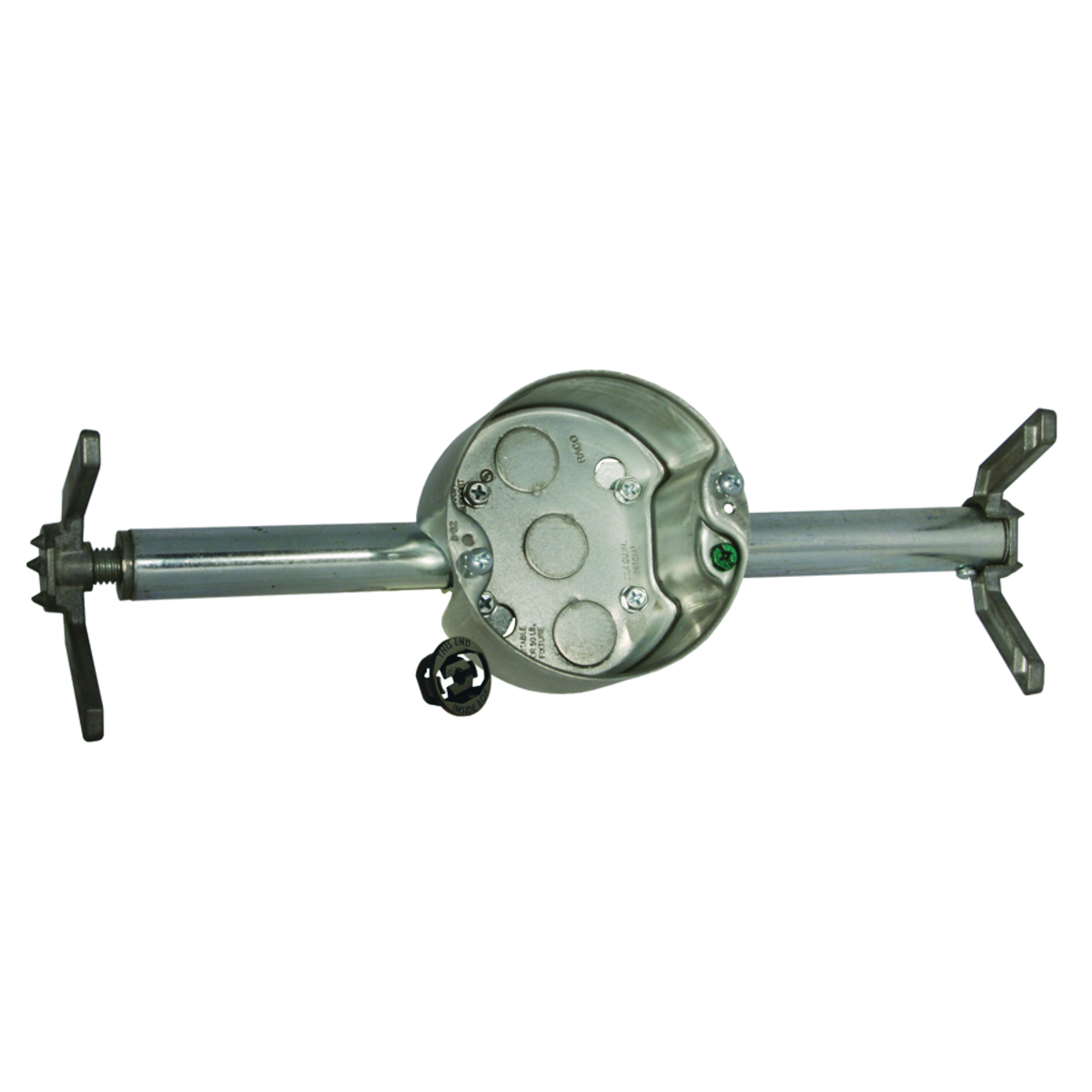 RETRO-BRACE with Box - Remodeling Kits for Lighting Fixtures or CeilingFans, 2-1/8 In. Deep Box