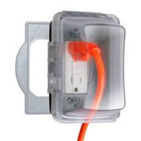 One Gang Clear While In Use Covers, Horizontal/Vertical 16-in-1