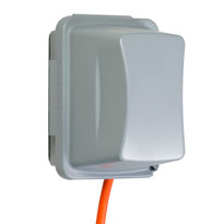 One Gang Gray While In Use Covers, Horizontal/Vertical 16-in-1 Jumbo