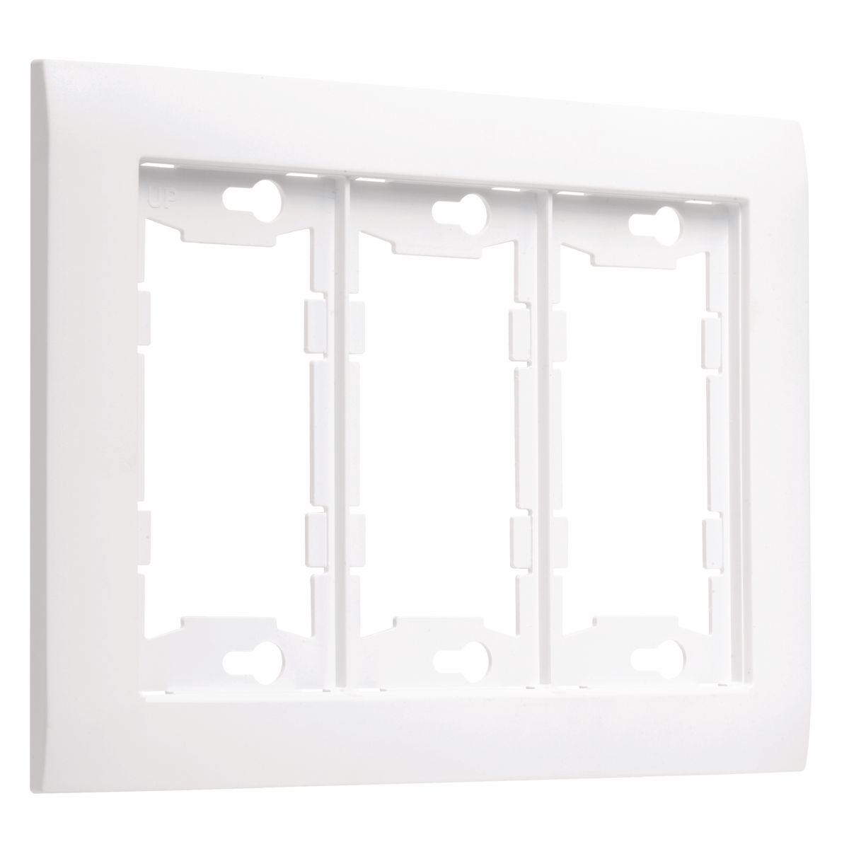 Product image for RACO A3000W ALLURE 3G WALL PLATE WH