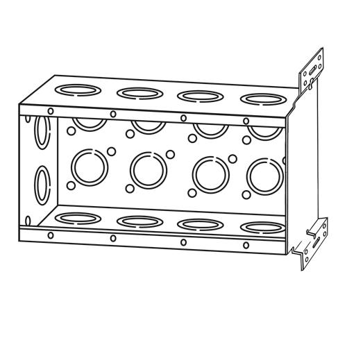 4-GANG HANDY BOX W/BRACKET