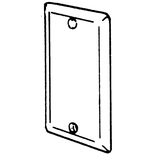 HANDY BOX COVERS 4-1/8 X 2-3/8