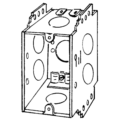 3-3/4 X 2 SQUARE CORNER SW BOX