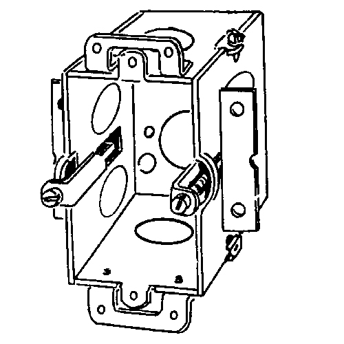 3  X 2  OLD WORK SWITCH BOX