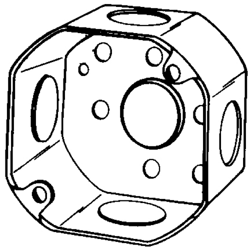 3-1/4 OCTAGON BOX