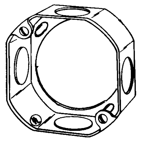 3  OCTAGONAL BOX