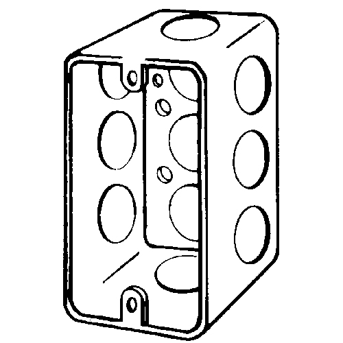 CSA LISTED HANDY BOX W/GR SCR