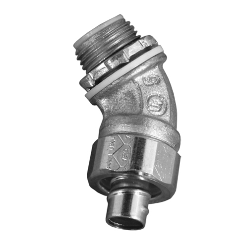 1 45 DEG STEEL LT CONN