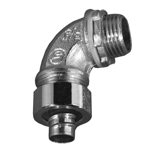 1 90 DEG STEEL LT CONN