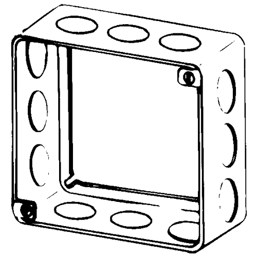 4  SQUARE BOX EXTENSION RINGS