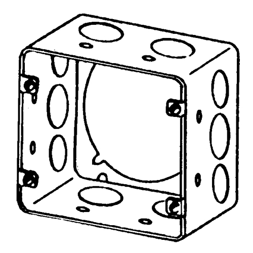 4-11/16  SQ OUTLET BOX