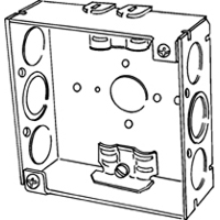 4 SQ WELDED BOX 1-1/2 DEEP