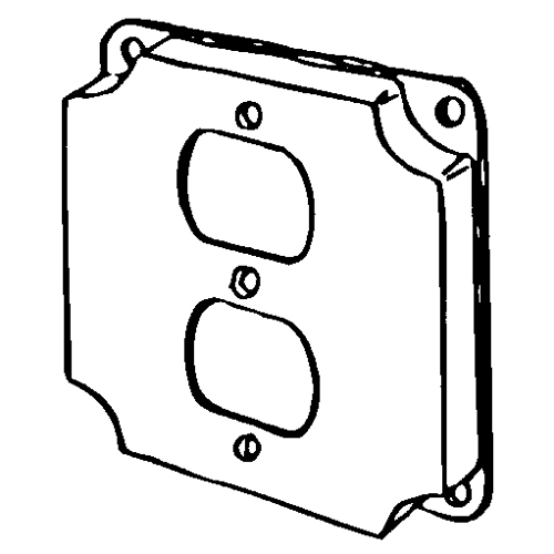 4  SQ. RAISED COVER-NEC