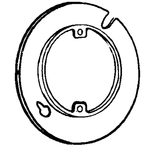 4 ROUND 1/2 RAISED COVER