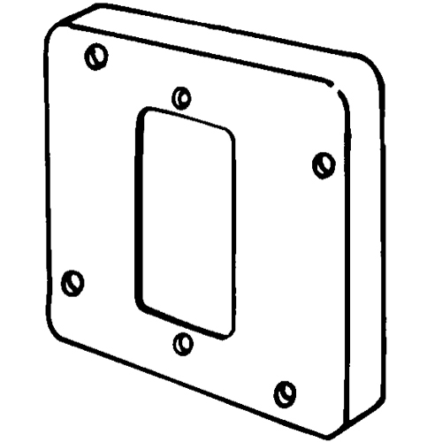 4 11/16 SQ. COVER FOR GFCI