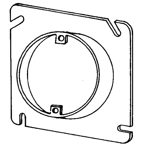 4 11/16 SQ PLASTER RING