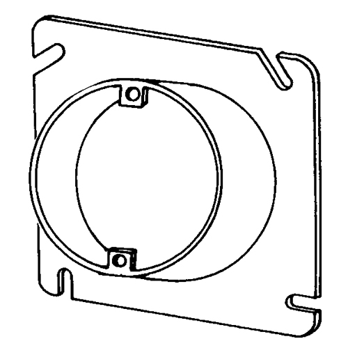 4 11/16 SQ PLASTER RING