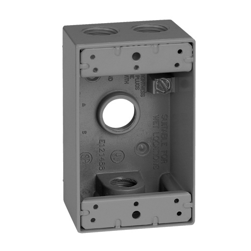 ONE GANG OUTLET BOX/4-1/2