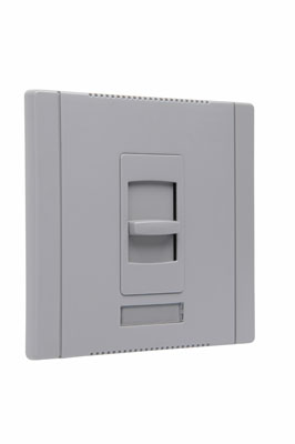 Slide Dimmer, Electronic Single Pole2Wire 10A 277V, Gray