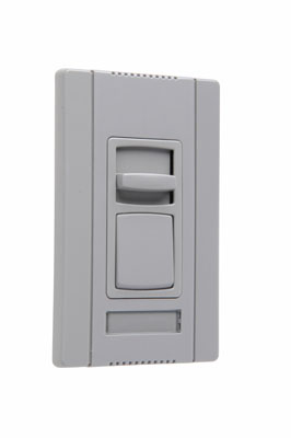 Slide Dimmer, Single Pole/3Way PRESET 700W, Gray