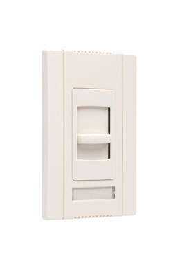 Slide Dimmer, Electronic Single Pole2Wire 8A, Light Almond