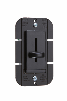 Incandescent Slide Dimmer, Non-Preset 1000W, Brown
