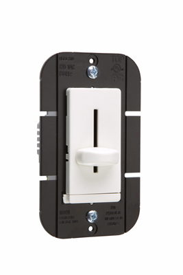 Incandescent Slide Dimmer, Non-Preset 1000W, White