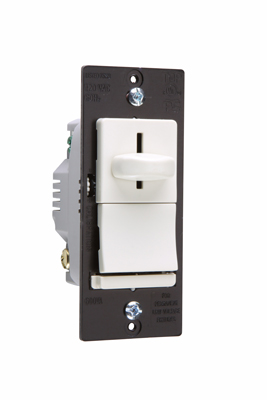 Low-Voltage SlideDimmer, Preset 3way 600VA, Light Almond