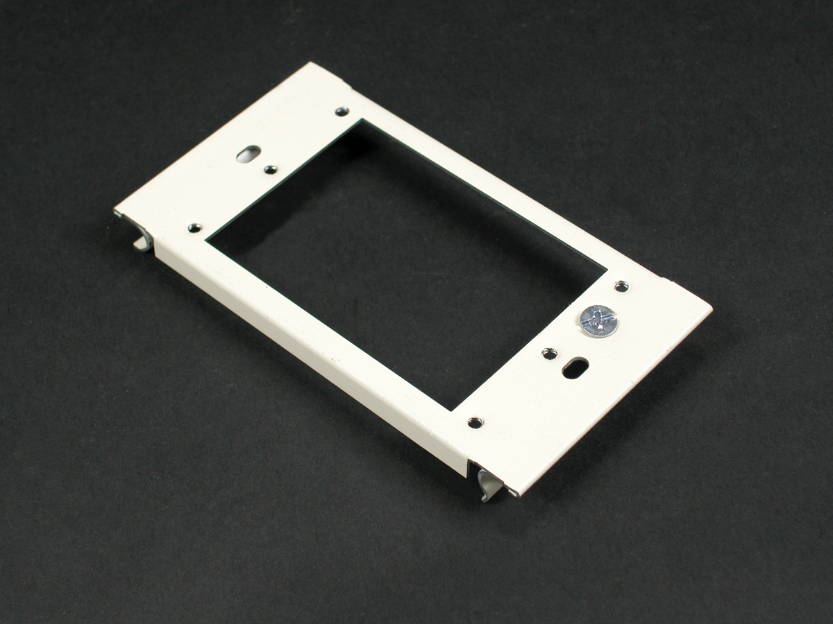For vertical mounting of single-gang devices. Use with industry standard faceplates for electrical and communication devices. Can also be used with 4000B Series. Certified to Canadian Safety Standards for sale in Canada. When ordering these products, change the 