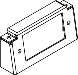 Product image for Wiremold RFB-GFI Floor Box Internal GFI Bracket