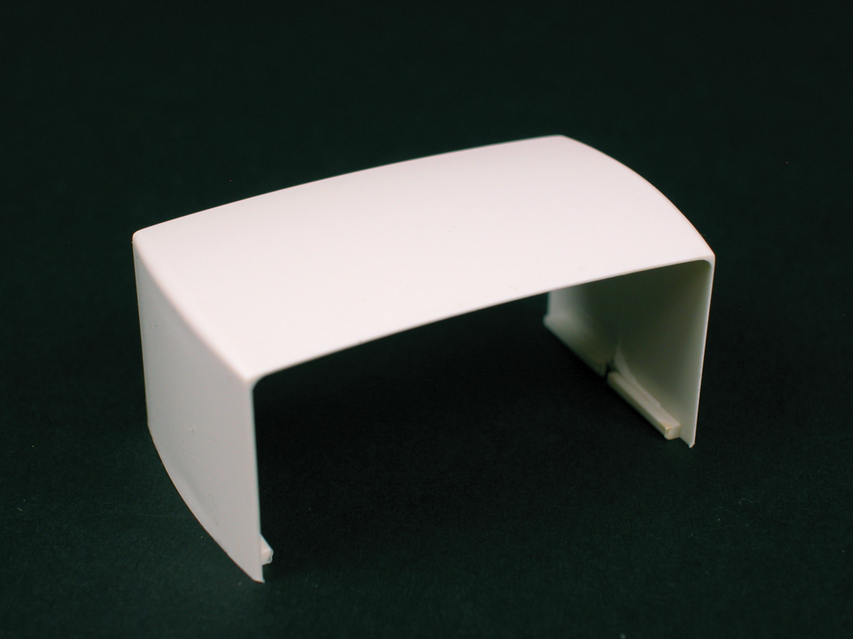 For covering joint where two pieces of PN03 Series Raceway come together. Ivory