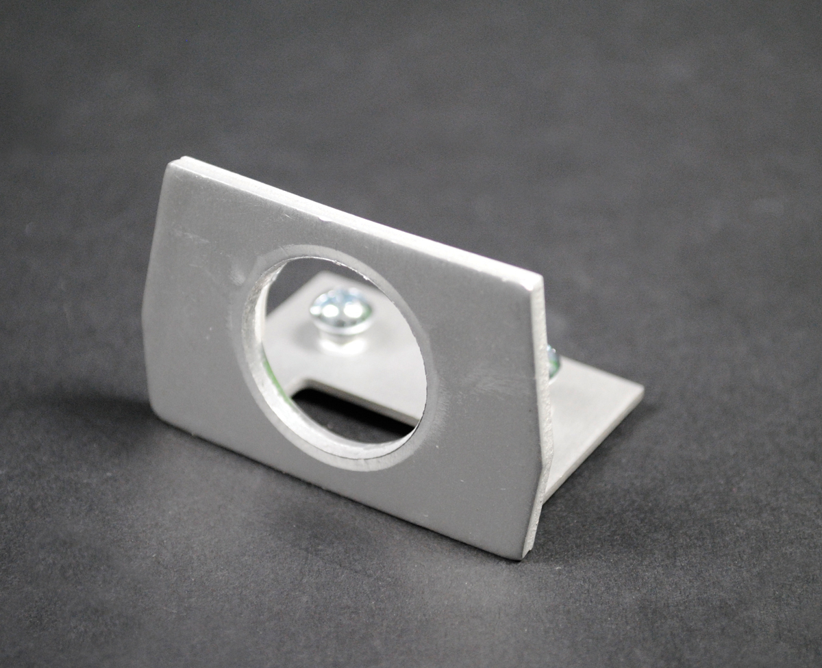 Product image for Wiremold AL2410B2 Aluminum End Fitting