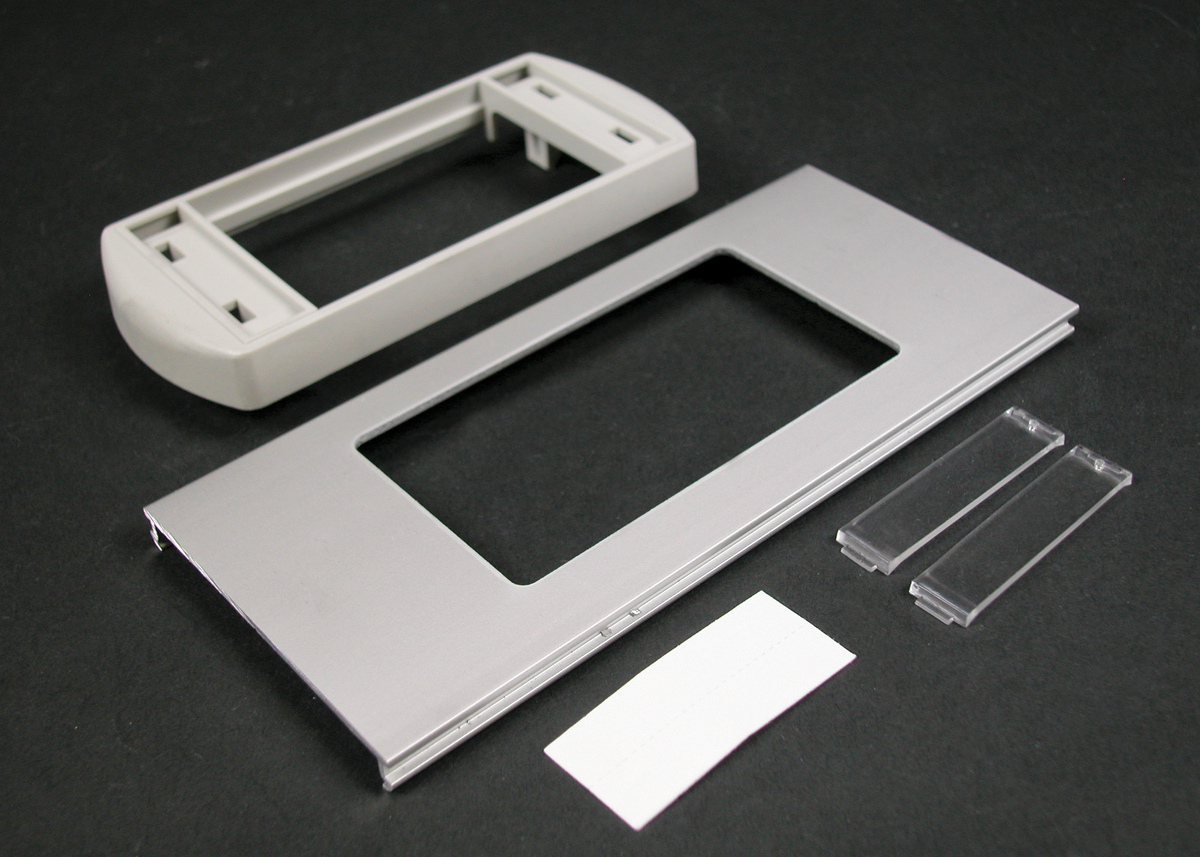 Product image for Wiremold AL3356-LPB3S2 AL3300-Series Ortronics Low Profile Adapter Cover Plate
