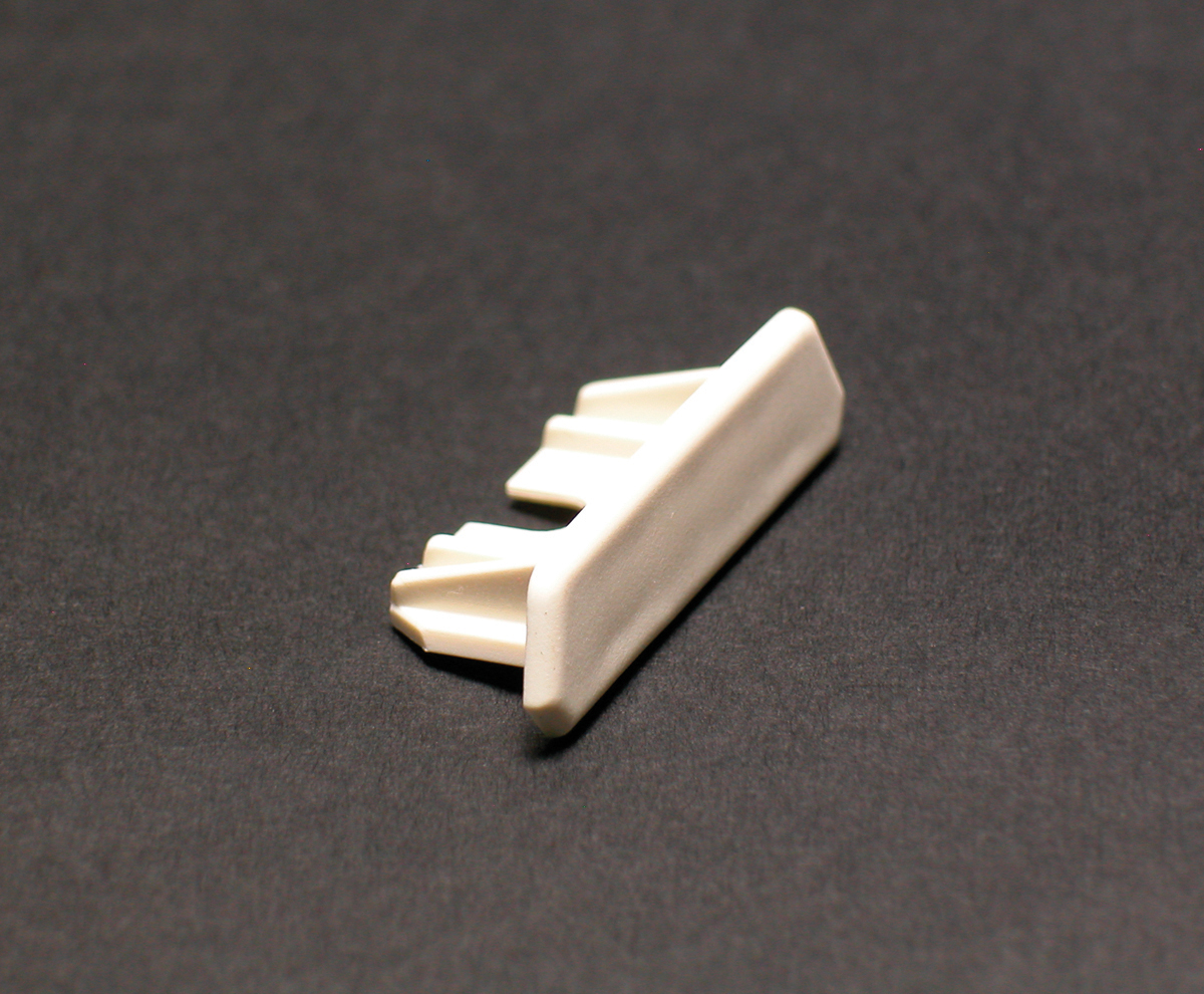 WIREMOLD 810B NON-METALLIC BLANK END FITTING 800 IVORY