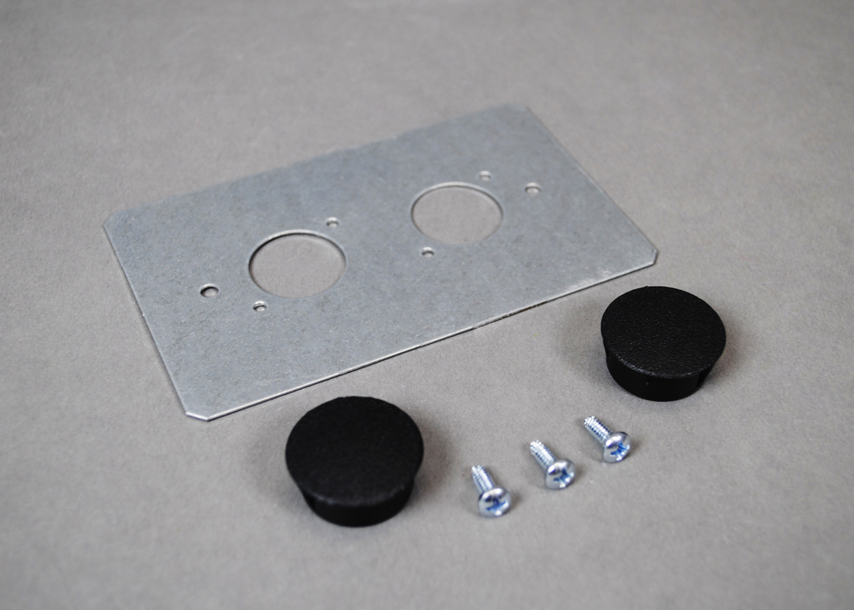 Product image for Wiremold RFB119-XLR RFB9 and RFB11-Series Microphone Device Plate
