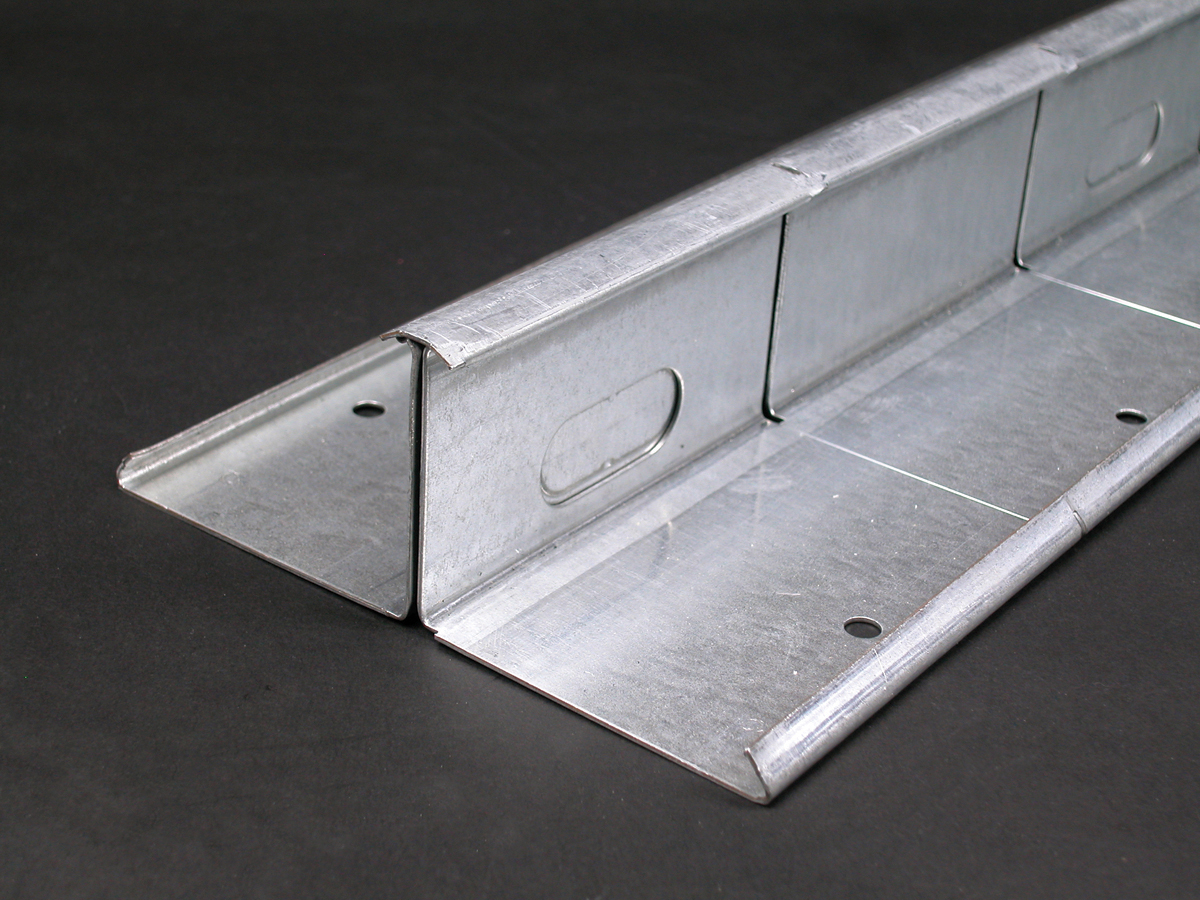 Product image for Wiremold DS4000B 10 Foot x 5-1/2 x 2" Steel Multiple Channel Designer Raceway Base